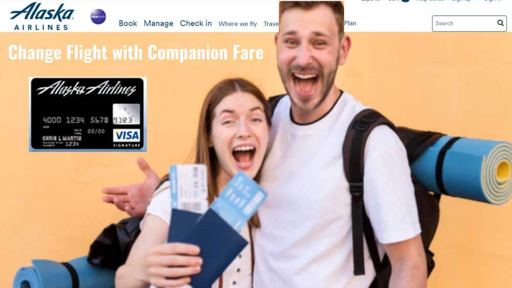 Alaska Airlines Flight Change With Companion Fare