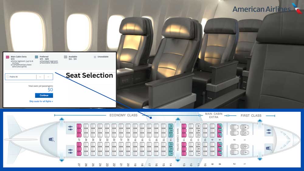 Change Seat on American Airlines