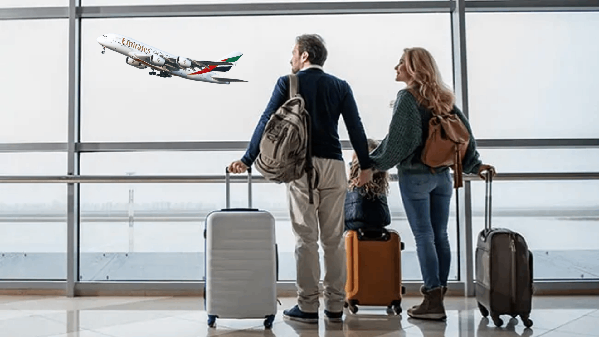 Flight Change On Emirates Airlines at the Airport