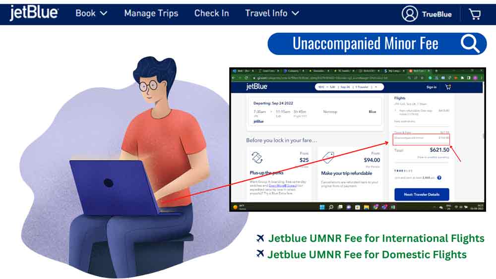 Jetblue Unaccompanied Minor Fees